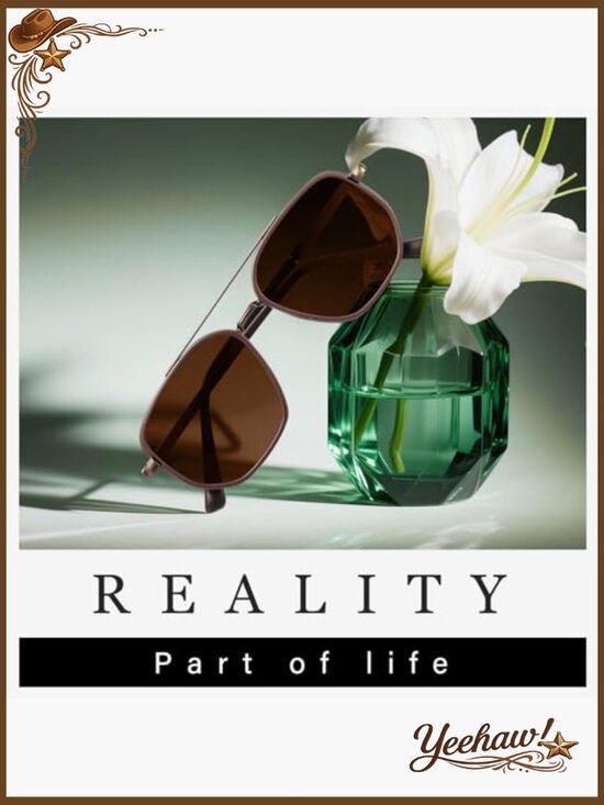 Aviator Sunglasses Polarized UV Protection Vintage Unisex Metal Frame